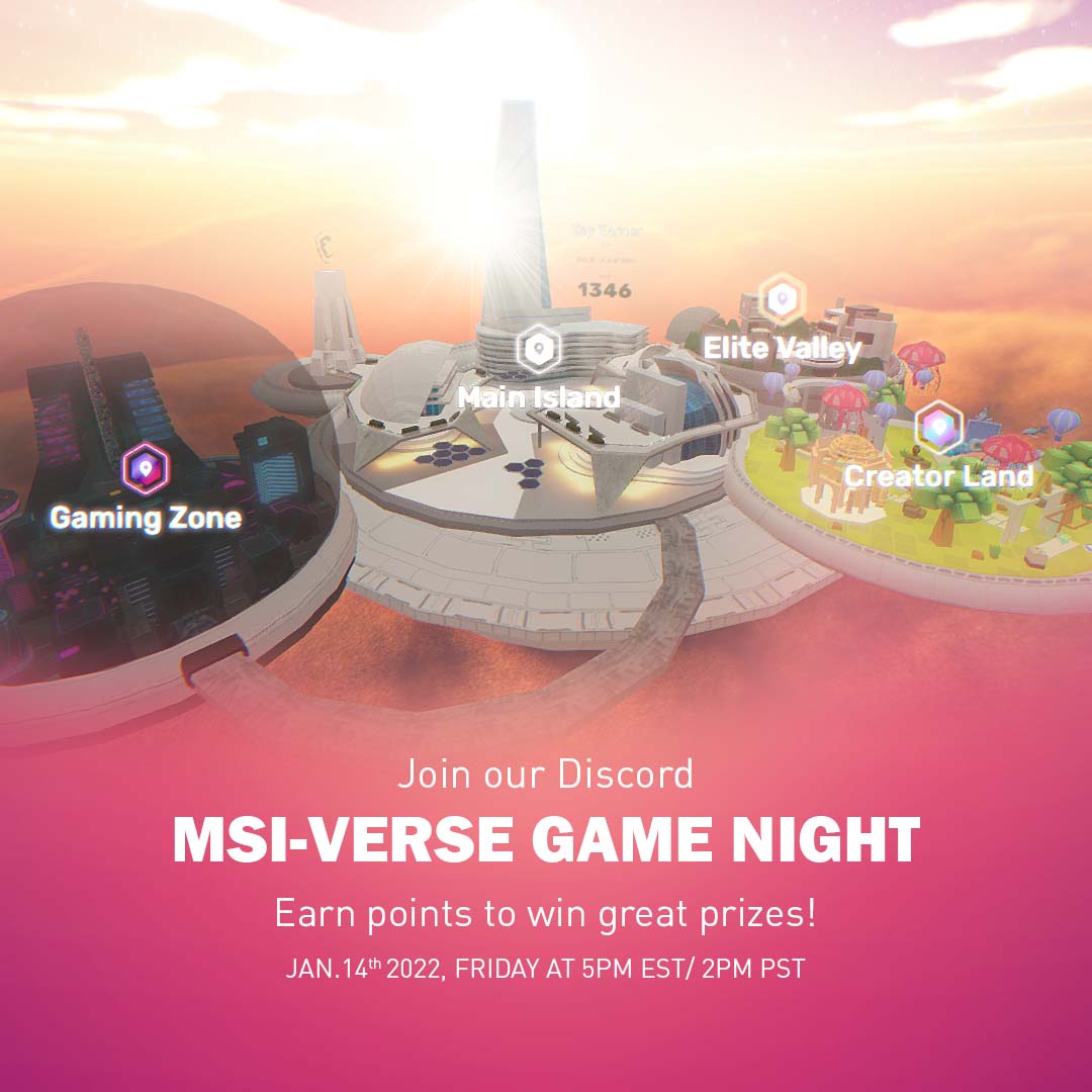 MSICanada's tweet photo. Join MGA Canada Discord (https://t.co/y8LkNUPcSg ) and compete MSI-VERSE Game Night, Friday at 5PM EST!  We will be playing Future Speed in the gaming zone!👉https://t.co/10aBTD9fGU

See you all on Friday night! 😎🙌🎮
#msigamenight #msiverse #MSICES2022 https://t.co/Xm3WNh0ufK