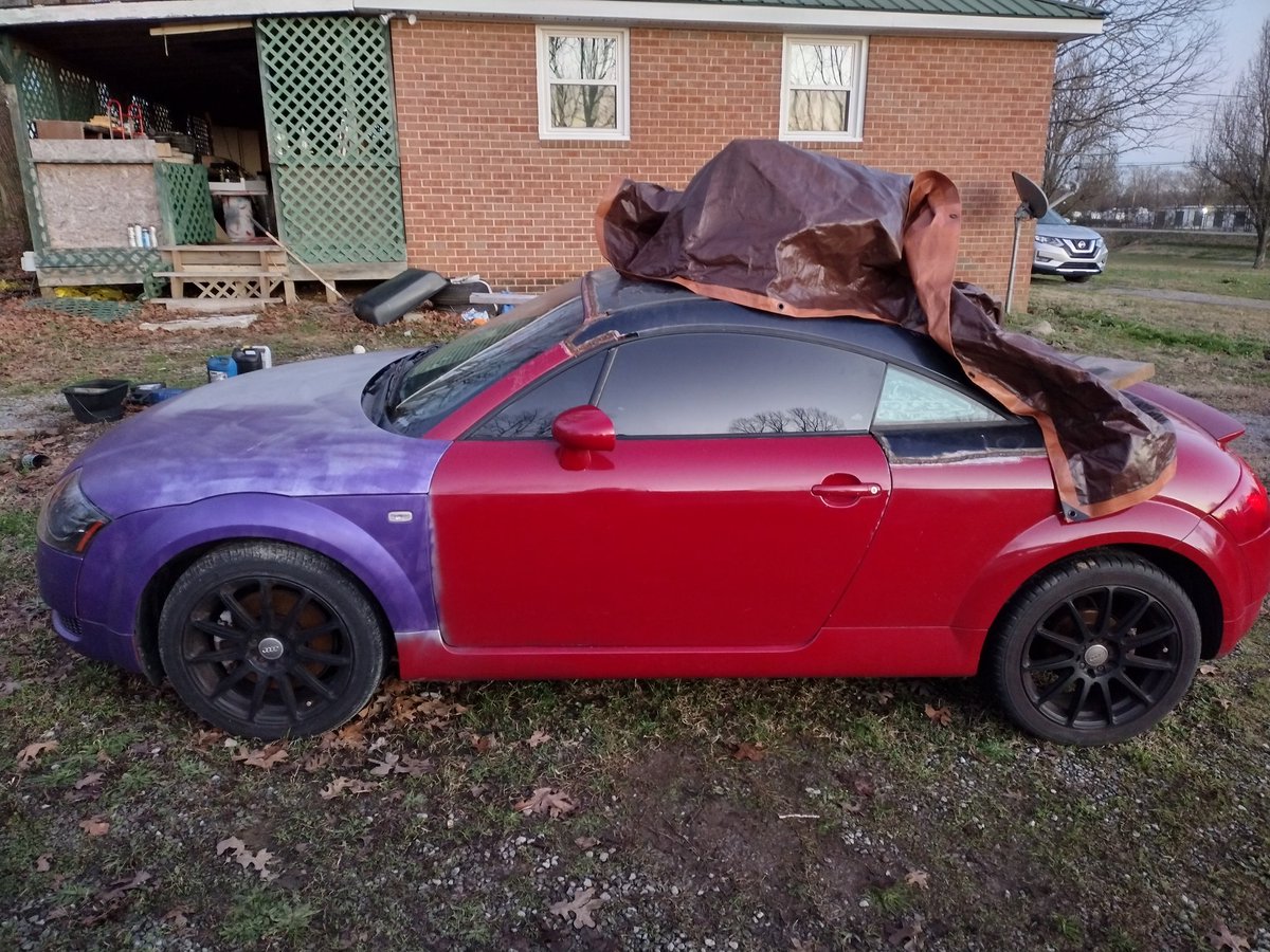 ModLife13's tweet image. Got some more progress done on the Audi now I just need to do the back window