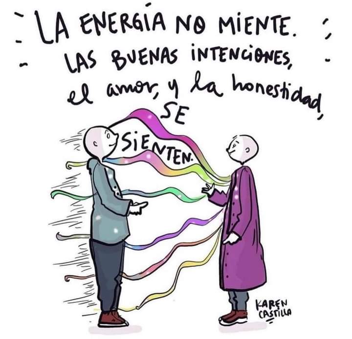 eduwi's tweet image. La energía no miente, es tan cierto!