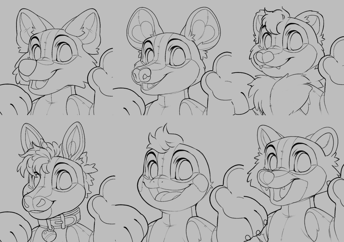 Updated plush base is now available on my ko-fi!

Link below! 
