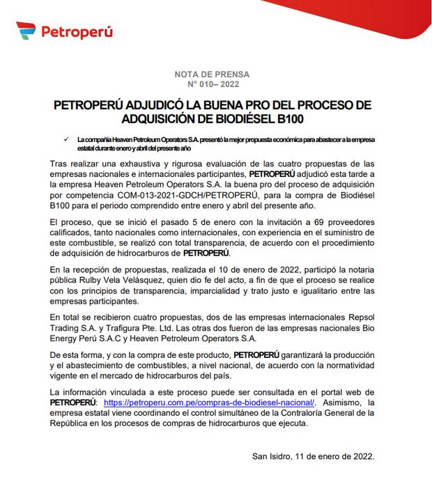 peru21noticias's tweet image. 🔴[ÚLTIMO] Empresa de Samir Abudayeh volvió a ganar contrato con Petroperú para venta de biodiésel
bit.ly/3nda7D9