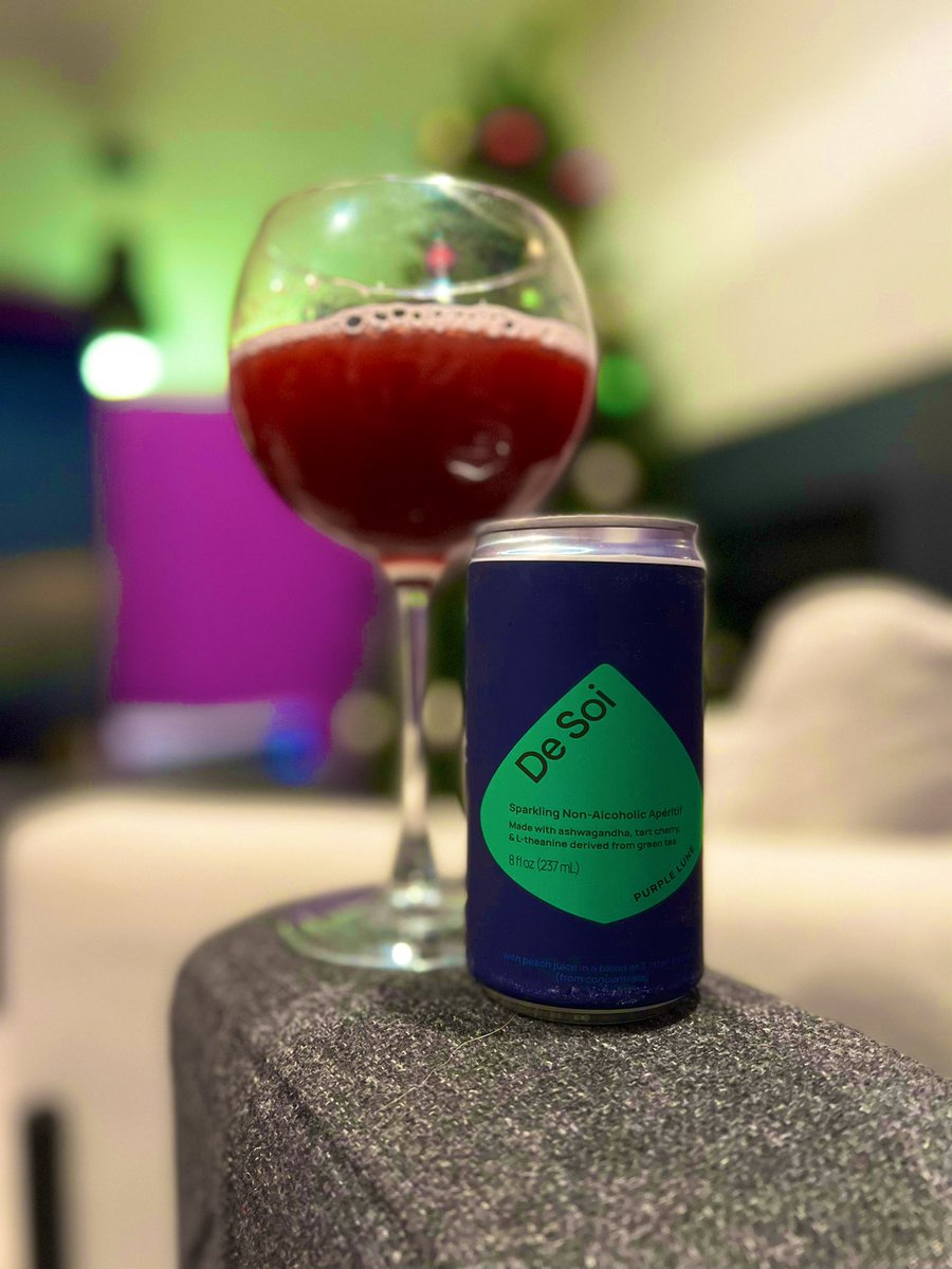 steaksdad's tweet photo. Yum! Trying @drinkdesoi! My favorite so far is Purple Lune! #DryJanuary https://t.co/mB6QJI3n4F