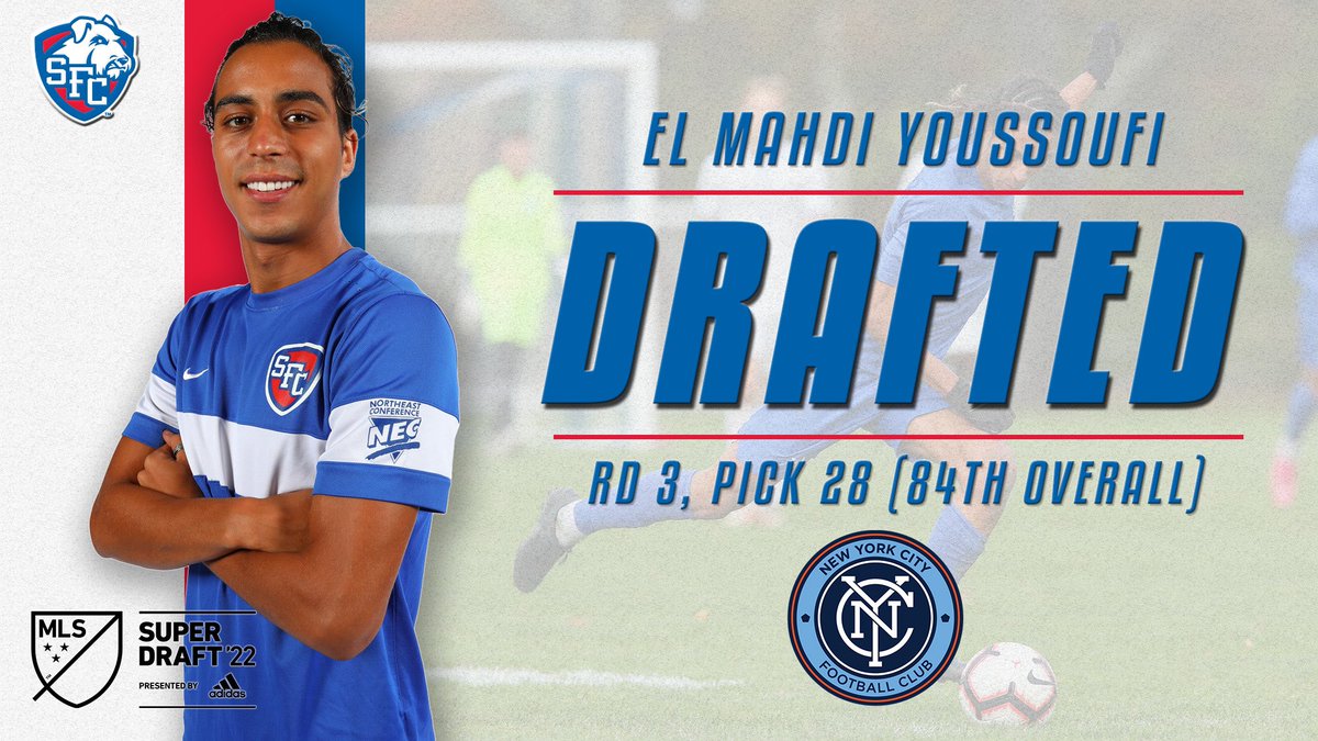 SFBKsoccer's tweet photo. The champs got a great one!

El Mahdi Youssoufi is the first player in @SFBKTerriers history to be selected in the @MLS #SuperDraft 

#BrooklynTough https://t.co/IUoPL2ziyo