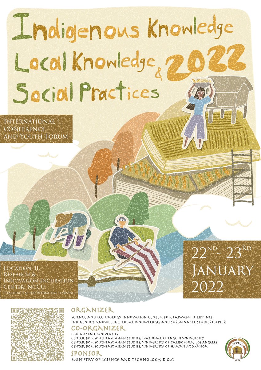 The CTPILS Indigenous Knowledge, Local Knowledge &amp; Social Practices Conf. begins today at 2:30pm HST! We're excited to catch alums Drs. Da-Wei Kuan &amp; @stephen_acabado moderating keynotes &amp; Panel 3; &amp; PhD student @yiyulaiii presenting on Panel 1! Live at: https://t.co/BNxTbcZDQR https://t.co/wN3dTNtPii