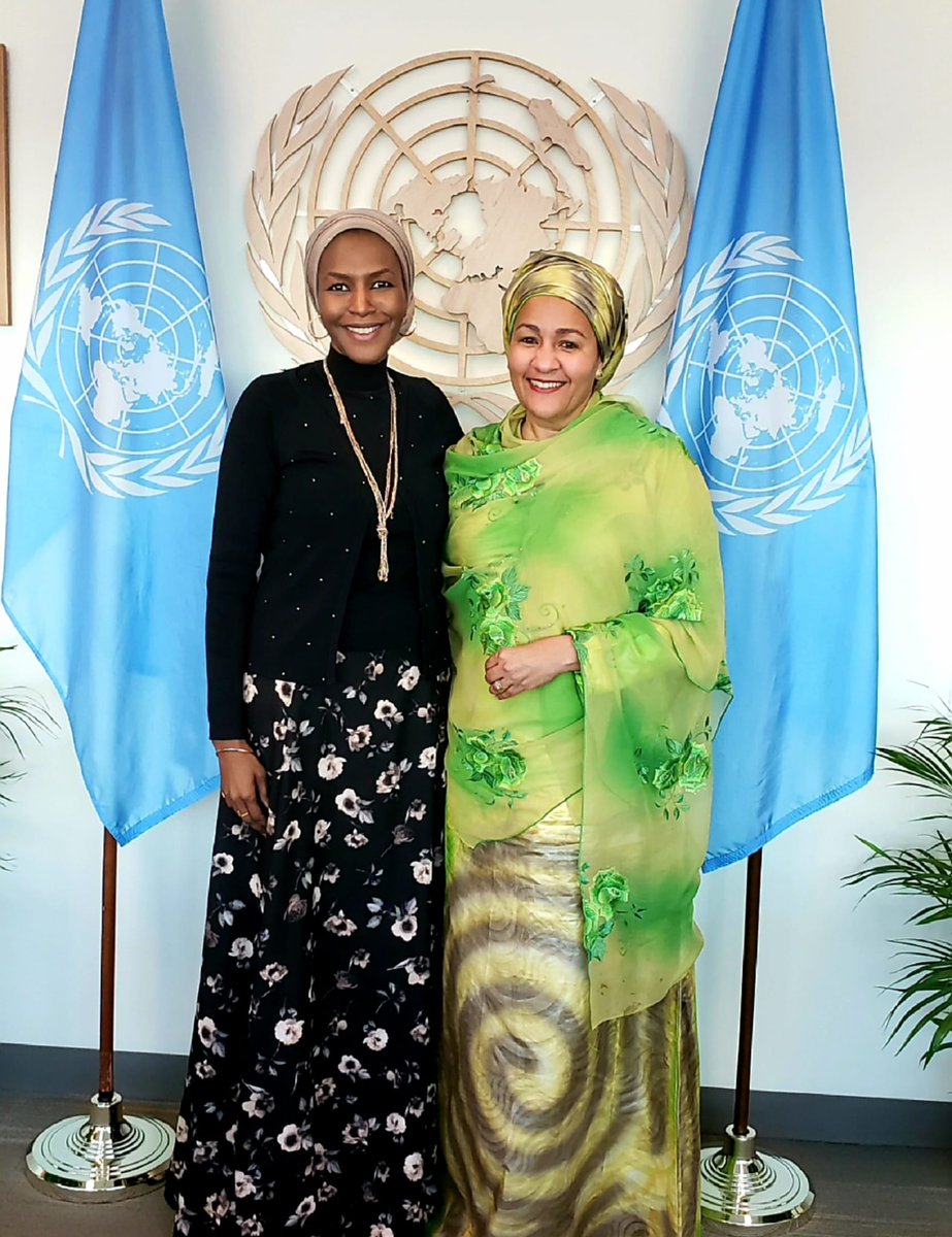 A huge congratulations to my dear sister @AminaJMohammed for her reappointment as @UN DSG. A testament to her hard work, commitment & leadership. Looking forward to working even more closely on AUUN partnership & achieving our continental & #GlobalGoals #WomenInLeadership #Africa