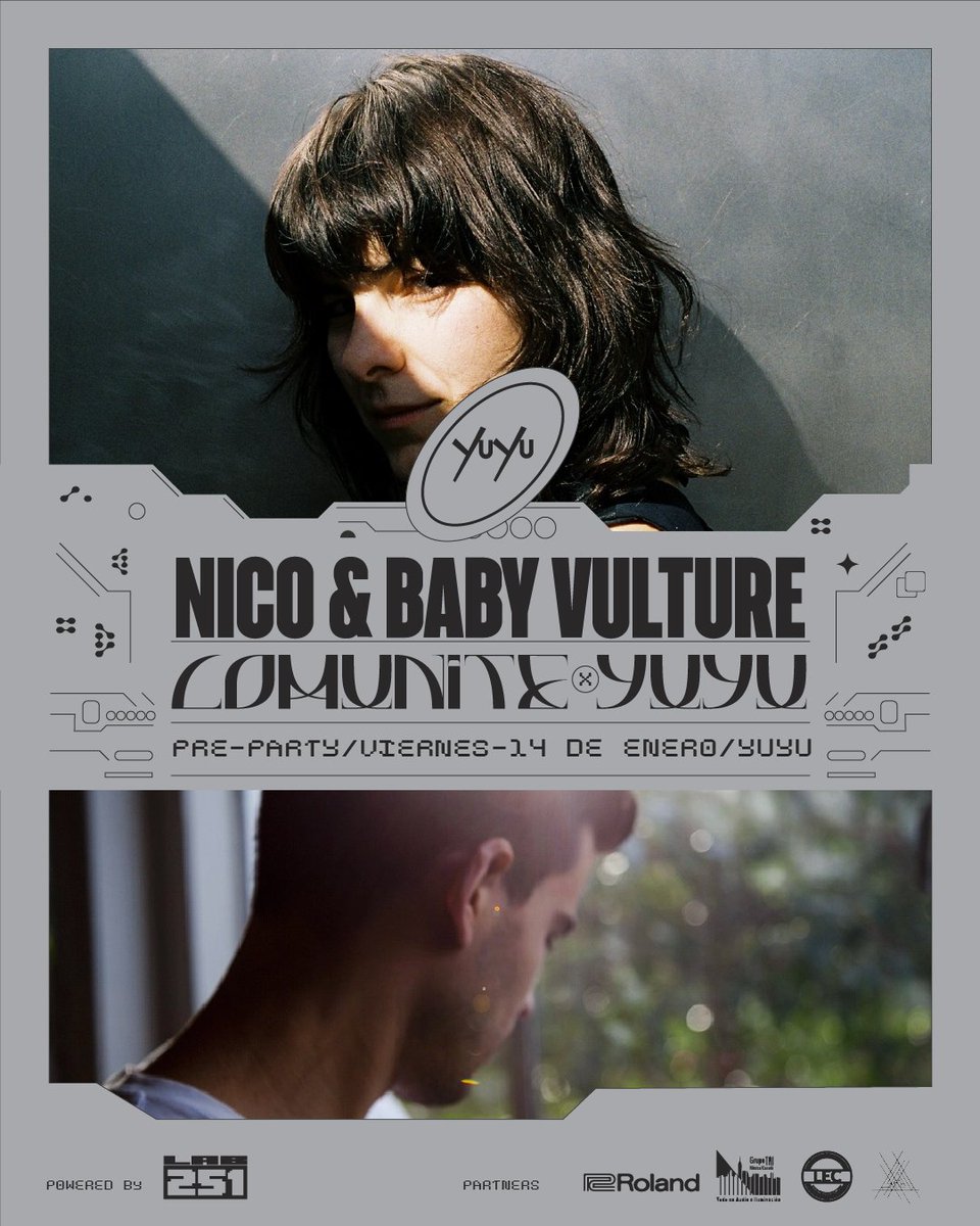 LinneMagazine's tweet photo. Además de realizar su quinta edición el sábado 15 de enero, el festival #Comunite x Yu Yu organizará dos prefiestas con con Héctor Oaks, Baby Vulture y Nico. https://t.co/qthNiEdDB7