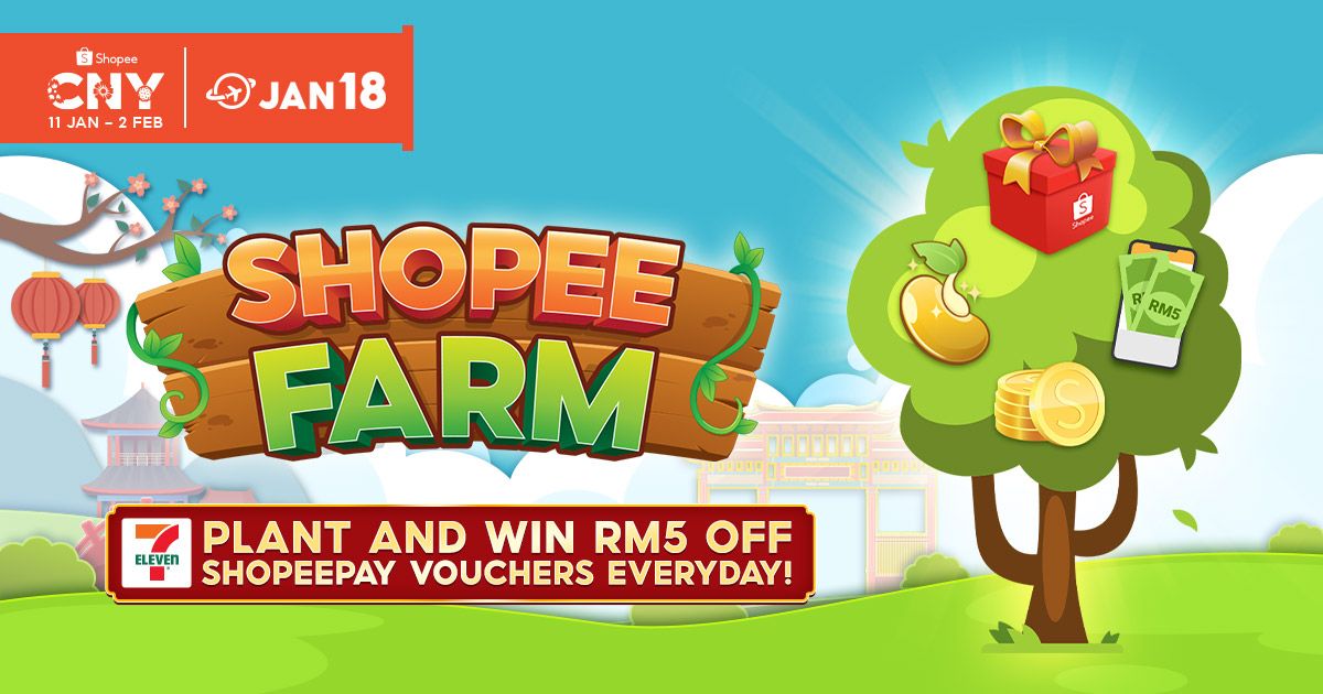 PLANT &amp; WIN RM5 OFF SHOPEEPAY VOUCHERS EVERYDAY! shp.ee/g5rq2sdrrvv