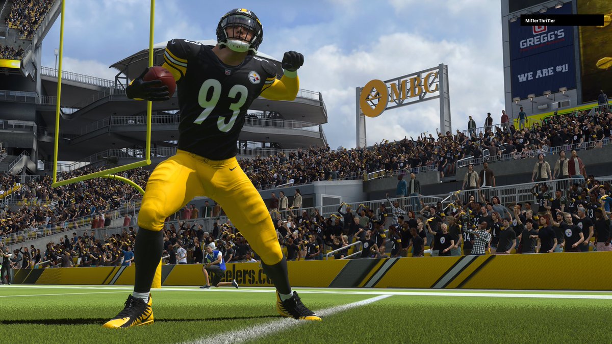 AMGPC_Pitt's tweet image. Joe Schobert house call ☎️ 

#AMGPCSeason2