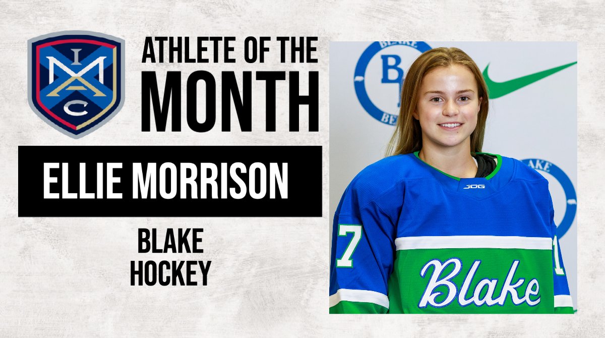 Congrats Ellie on being named an <a href="/IMACMN/">IMAC Minnesota</a> Athlete of the Month for December.