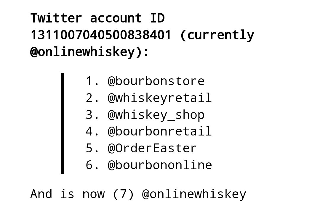 Whiskey Scam Alert tweet media