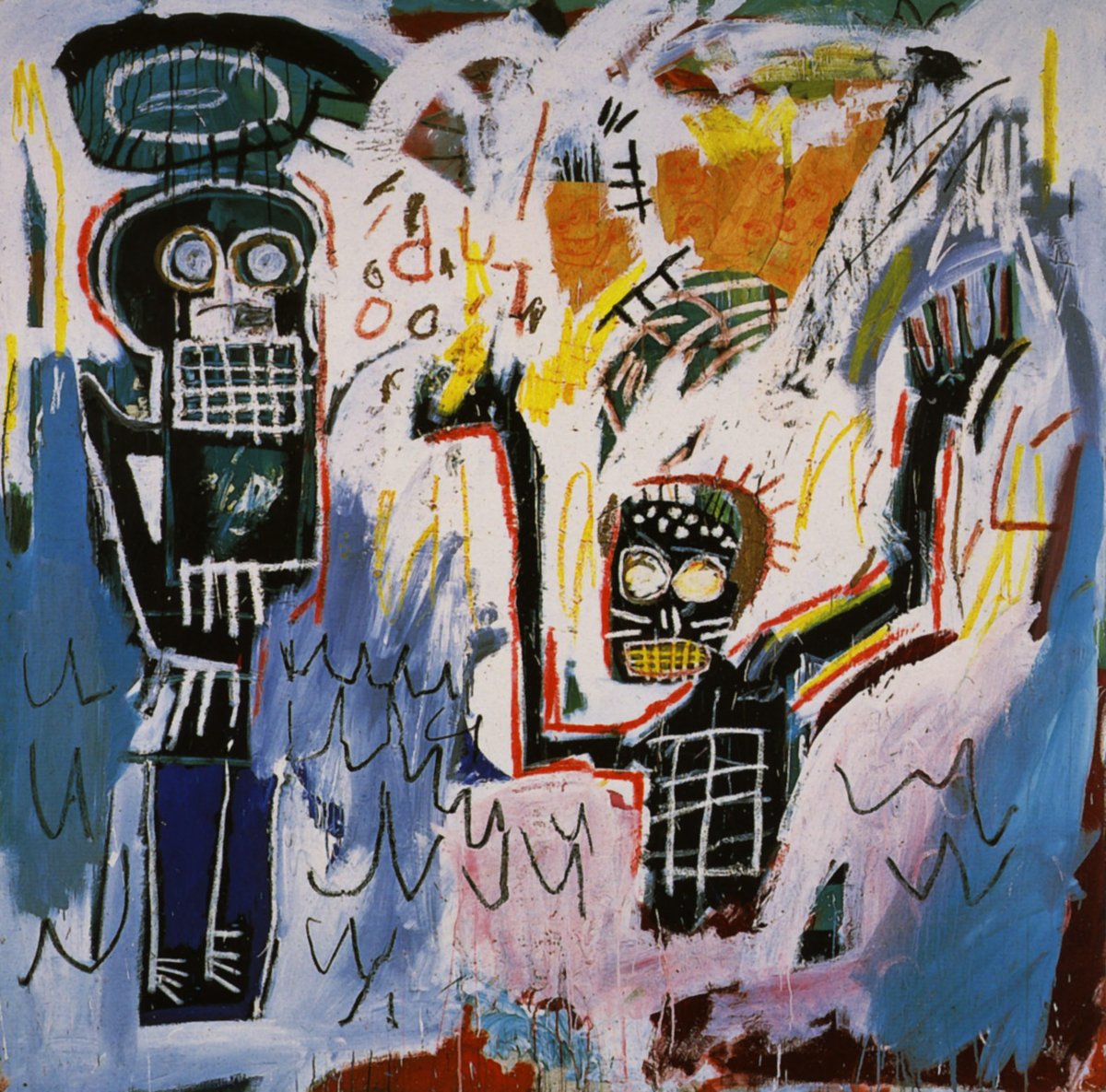 artistbasquiat's tweet photo. Baptism, 1982 #neoexpressionism #jeanmichelbasquiat https://t.co/HRUi46MAmq