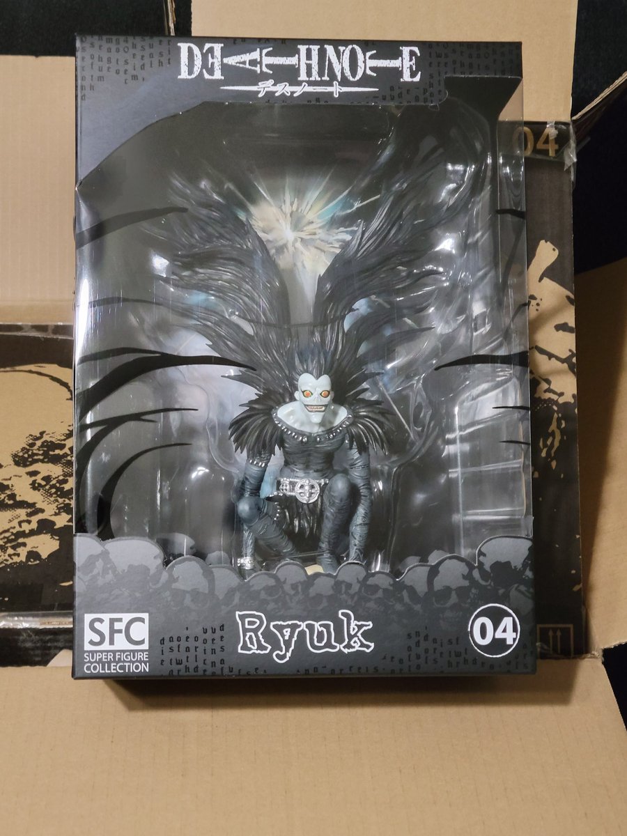 Nurdtyme's tweet photo. Just got a few of these in. They look really nice.

#ryuk #anime #deathnote https://t.co/S9RH5CQD1b