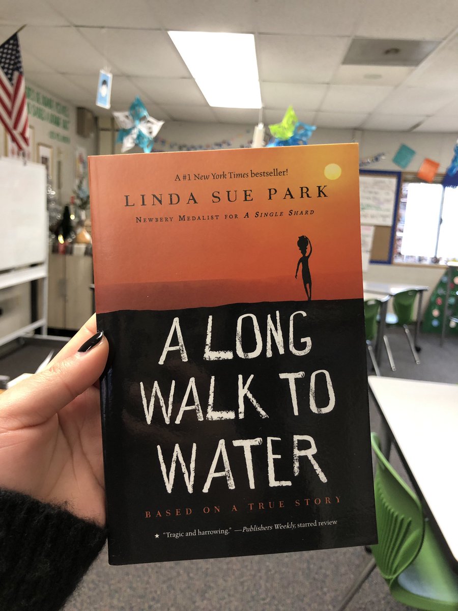 ProfeLSanchez's tweet photo. What a great start to this school year in 2022 with my first funded Donorschoose project! I can’t wait to start our class novel and connect it to our DL unit on clean water and sanitation #somoslobos  @BosLangAcademy @DonorsChoose https://t.co/tSQv2JFuiQ