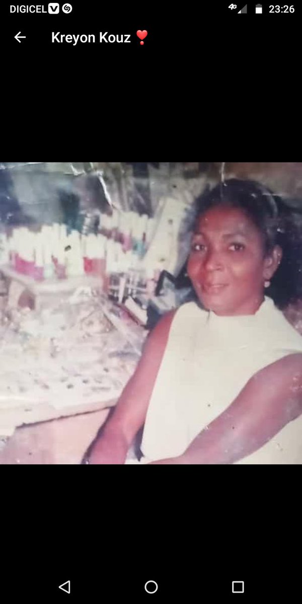 HaitiSassoo's tweet photo. Depi jou sa pral rive mpa santim menm moun ankò 
Paskem manke yon pakét bagay 😭
Demen sdv ap fèw 12zan depiw kite yon vid ki pa janm k konble andanm 🖤 ou mankem manman 😭🕊🕯 https://t.co/Z5g3ejRj6p