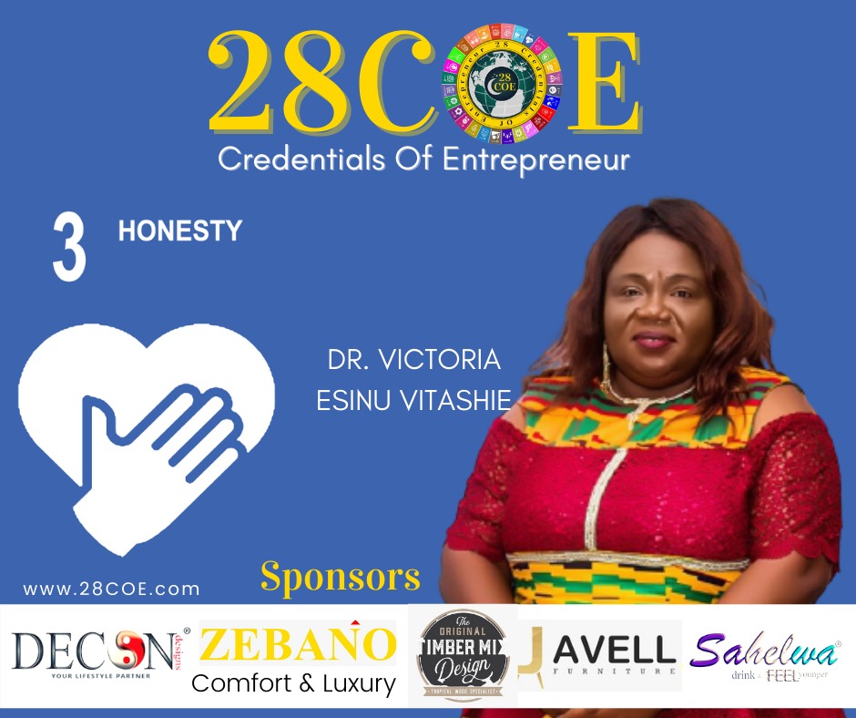 28Coe's tweet photo. 3. Culture Of Honesty = Being trustworthy, loyal, fair, and sincere. 
4. Code Of Trustworthiness = Being a levelheaded leader. 
#codeoftrustworthiness #cultureofhonesty 

Special Thanks to our sponsors ~ 🎊🏆🥰

Follow: @Bilal28COE https://t.co/ubmoI252uv