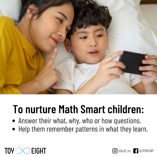 TOY_EIGHT's tweet photo. What comes to mind when you hear that a child is Math Smart? Want to know how this strength can be developed?🤔

Check them all out here! https://t.co/TwKyM52O6Z