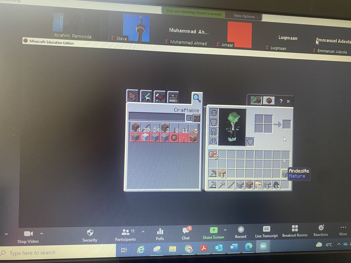 Remonda Ibrahim (@ibrahim_remonda) on Twitter photo Loving our lunch time <a href="/PlayCraftLearn/">Minecraft Education</a> club! Ss hosted a game, created a world, chose a mode and enjoyed themselves. Our student-led virtual clubs, have become a highlight of our day. Talk about #hilliardpride <a href="/MrJ_TDSB/">Matt Johnston</a> <a href="/dmhsps_tdsb/">Dr. Marion Hilliard Sr PS</a> <a href="/TeacherPersaud/">Jennifer Persaud</a> <a href="/mythedch/">Mythili Thedchanamoorthy</a> Loving our lunch time <a href="/PlayCraftLearn/">Minecraft Education</a> club! Ss hosted a game, created a world, chose a mode and enjoyed themselves. Our student-led virtual clubs, have become a highlight of our day. Talk about #hilliardpride <a href="/MrJ_TDSB/">Matt Johnston</a> <a href="/dmhsps_tdsb/">Dr. Marion Hilliard Sr PS</a> <a href="/TeacherPersaud/">Jennifer Persaud</a> <a href="/mythedch/">Mythili Thedchanamoorthy</a>