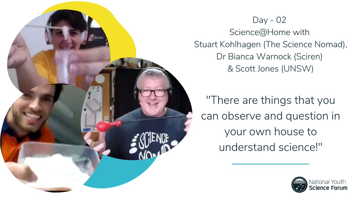 We zipped it. We squished it. We agitated it. We strained it. We admired it!

From investigating air movement to extracting DNA + testing pykrete’s toughness; #NYSFoz participants had a blast experimenting with @theScienceNomad, <a href="/BiancaSciren/">Bianca Warnock</a> + <a href="/UNSW/">UNSW</a>!

Highlights coming soon!