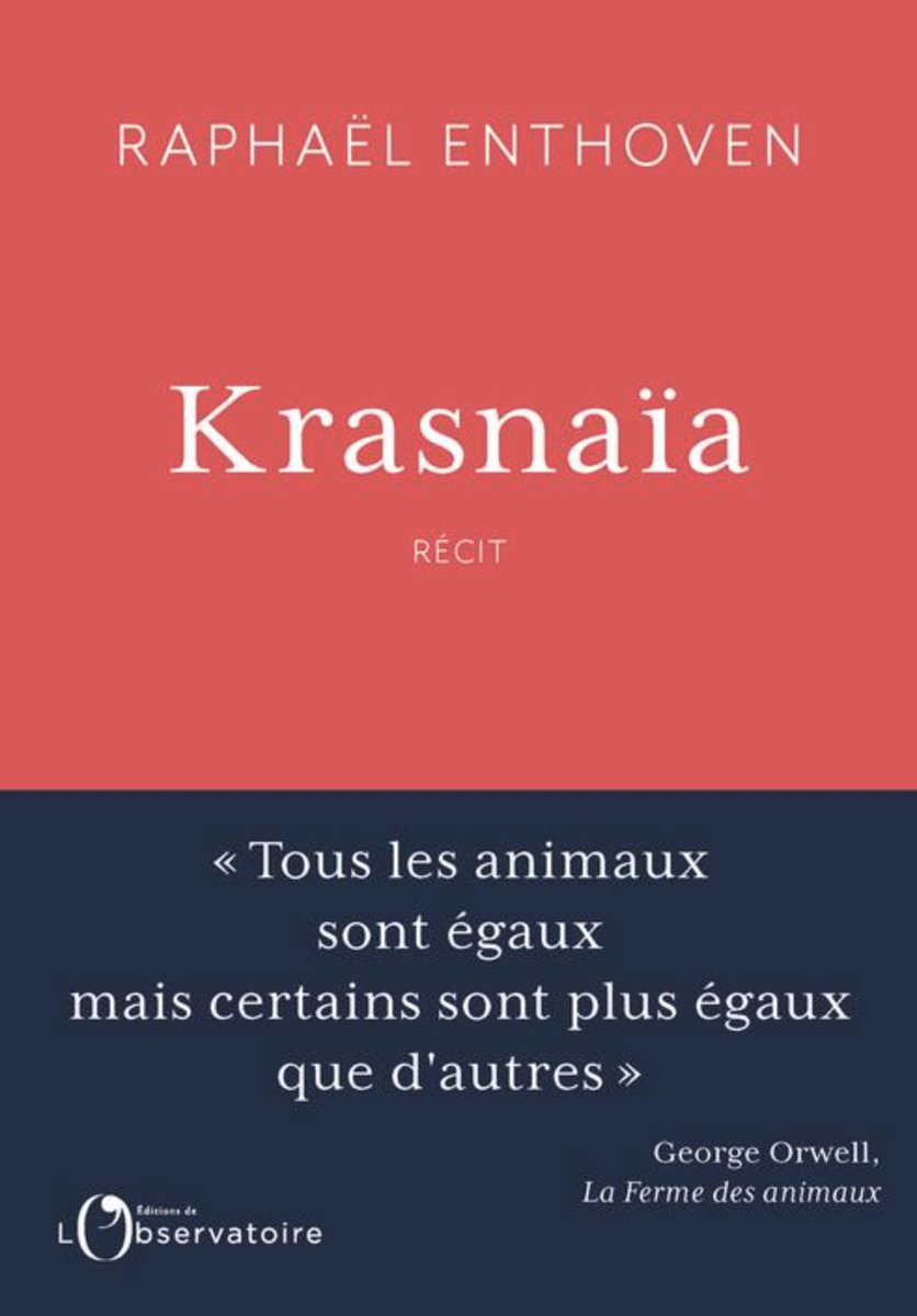 Enthoven_R's tweet photo. #Krasnaia paraît aujourd'hui. 
J'espère de tout mon coeur que cette petite fable touchera certains d'entre vous, et qu'elle déplaira profondément à d'autres... On peut toujours rêver🙏🏿😉 https://t.co/B8TkBhtV7X