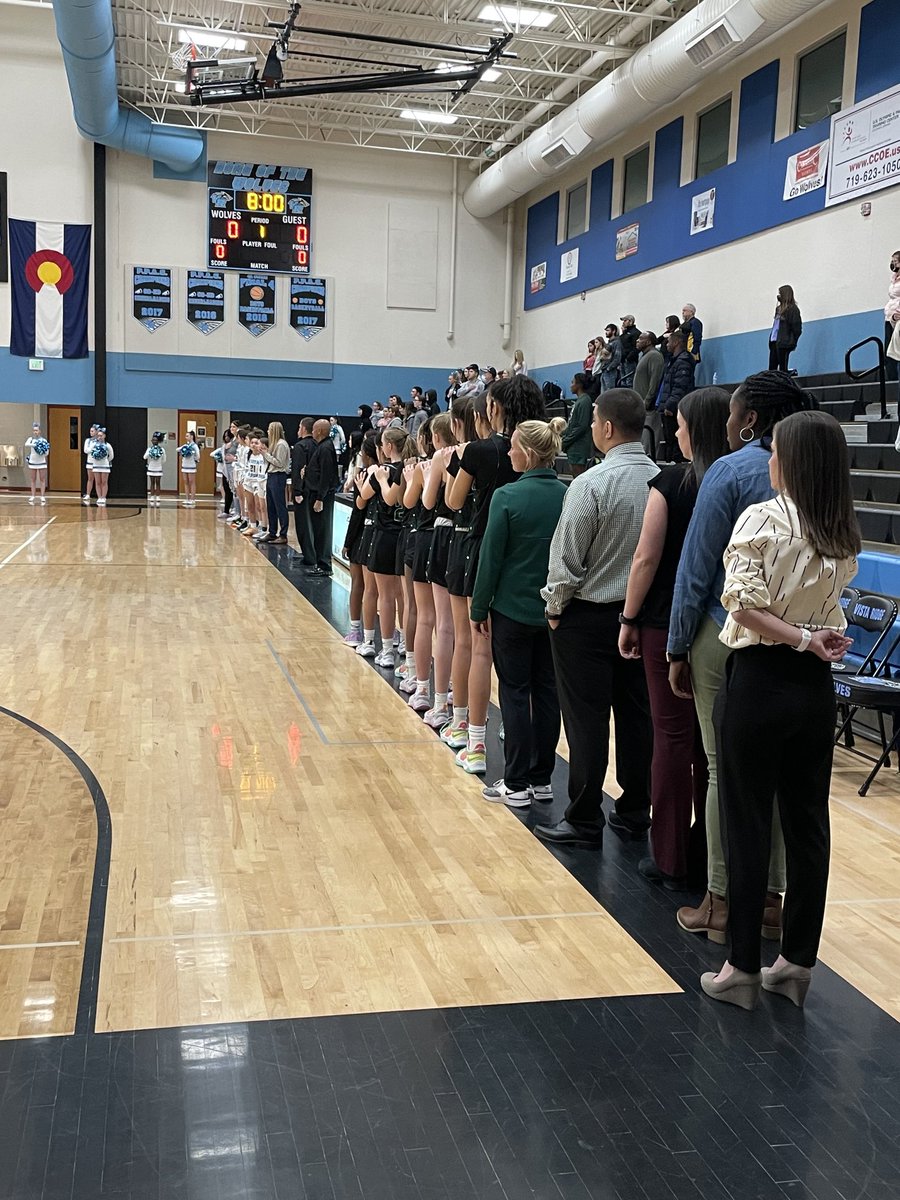 ⁦<a href="/PineCreekWBB/">Pine Creek WBB</a>⁩ about to tip off tonight vs ⁦<a href="/VRHS_Athletics/">VRHS Athletics</a>⁩