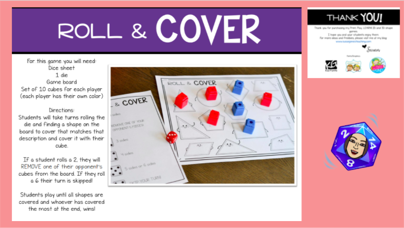 AnitaBaudoux's tweet photo. Our students were thrilled to try virtual 'Math with Someone' during Daily 3 Math today. We partnered up in breakout rooms to play this "Roll and Cover" Jamboard game. We had so much fun learning through play @StMaryOCSB! 
#ocsbBeInnovative #ocsbMath #ocsbVirtual https://t.co/aKwyYIBHMK