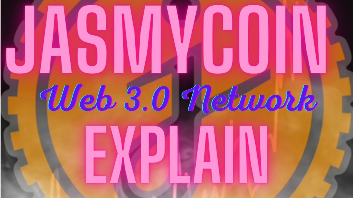 RedDadBlueDad1's tweet photo. JASMYCOIN WEB 3 EXPLAIN WITH RED DAD BLUE DAD #jasmy #coil #BAT #metamas... https://t.co/POtdeLooqa via @YouTube https://t.co/tui7TVqJp3