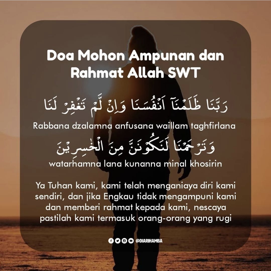 DOA MEMINTA AMPUNAN ALLAH