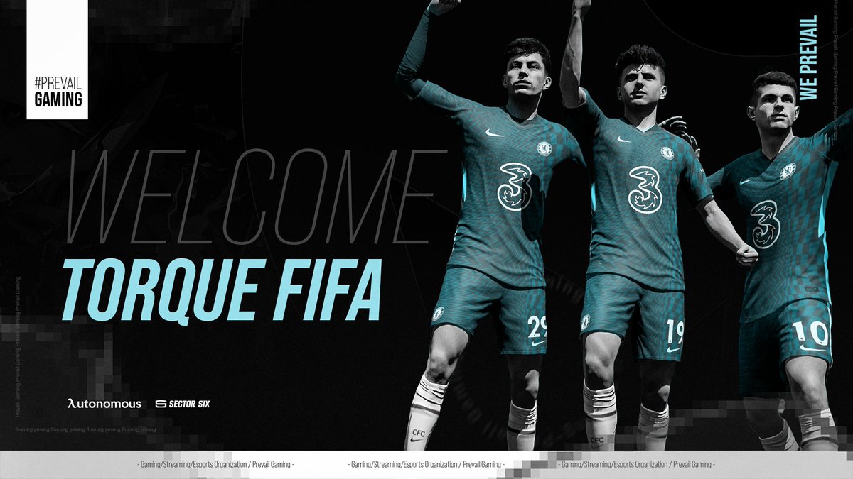 PVLTeam's tweet photo. PREVAIL JOINS THE FIFA SCENE. 🔥

We'd like to welcome Torque FIFA, now known as @PrevailFIFA. We'll be participating in the @OfficialVPG Premier league - stay tuned for more news &amp; drop them a follow!

#WePrevail / #PVLWIN. 💙 https://t.co/afbR8ga4RK