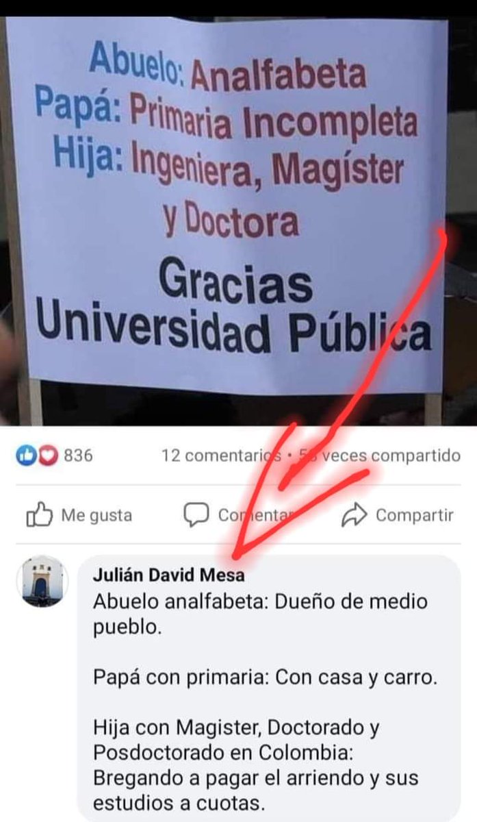 AndresUribeVel's tweet photo. Se está acabando la generación mas fuerte, las que hicieron grandes empresas y dieron buen ejemplo a sus hijos.
Me preocupa las generaciones venideras que quieren que el estado les de todo.
Gracias a la doctrina de @fecode
#FecodeNosJode a nuestros jovenes.
#PetroEsUnPeligro https://t.co/u5OGyArEQ9