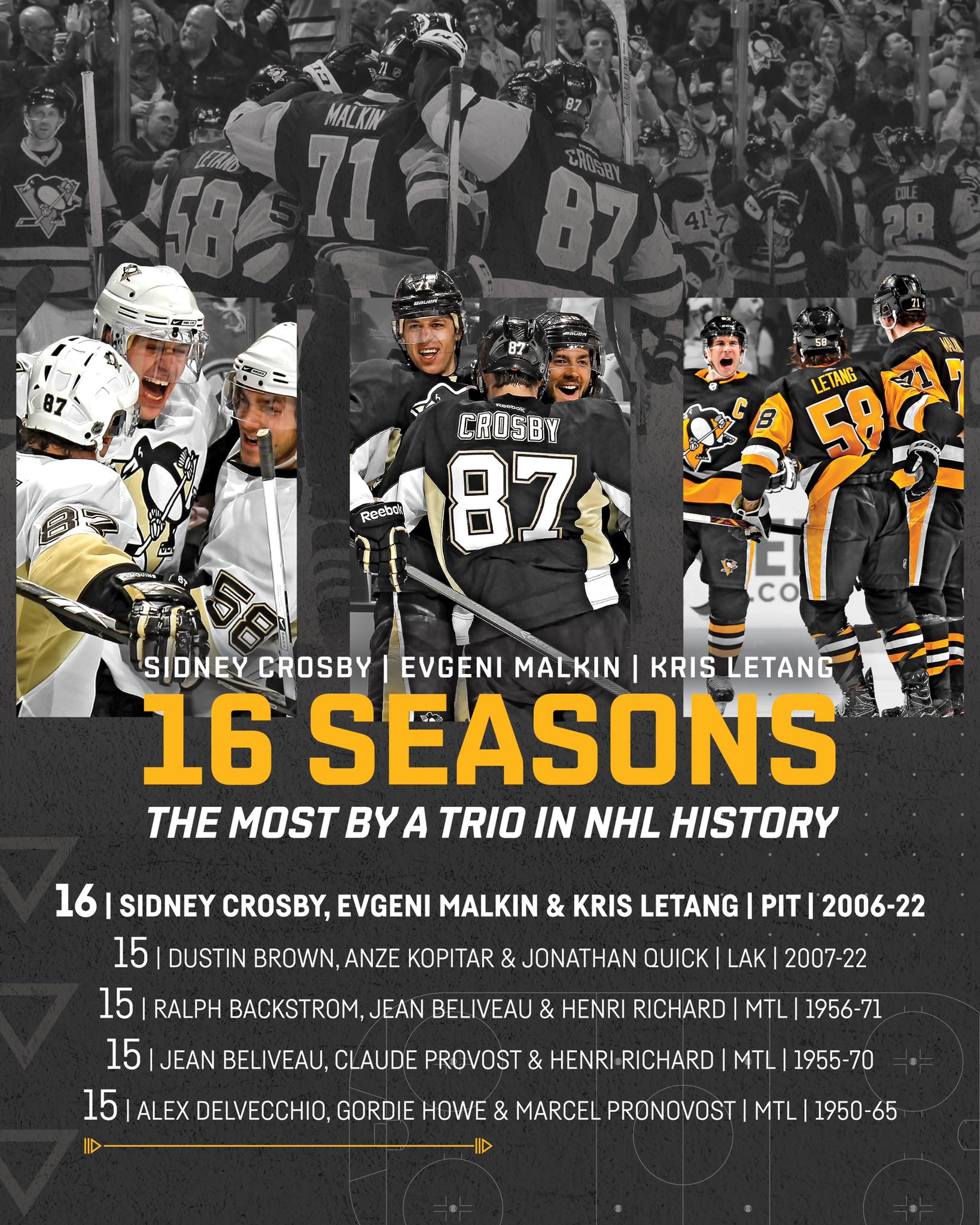 NHL Pittsburgh Penguins - Evgeni Malkin 16 14x22 Poster