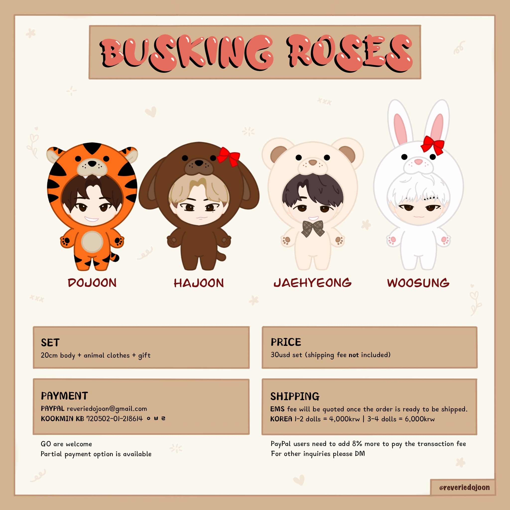 The Rose 더로즈 - [DUAL] Merchandise Release Schedule ▶︎ DUAL Vinyl The  Rosarium Premium Black Rose Presale 11.08.23 - 8 a.m. PT General Presale  11.10.23 - 8 a.m. PT ▶︎ Rosebuds Plushies