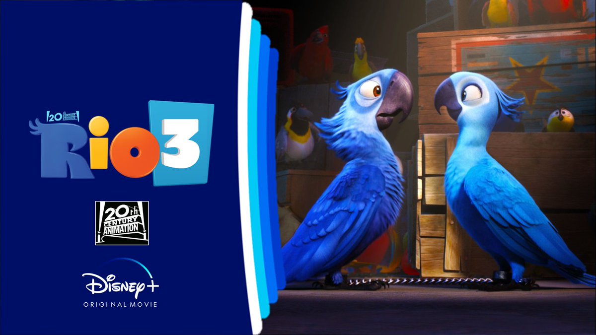 Disney TV Animation News on Twitter "20th Century Studios Working On A Third Rio Movie For