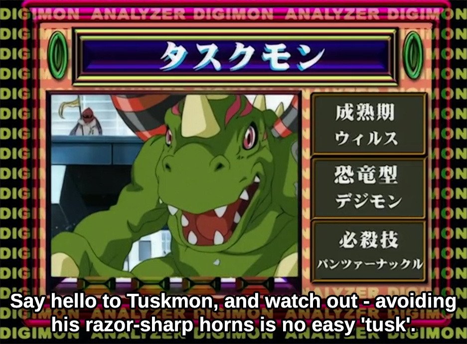translationmon's tweet image. The English dub of Digimon is a gift and this is not up for debate