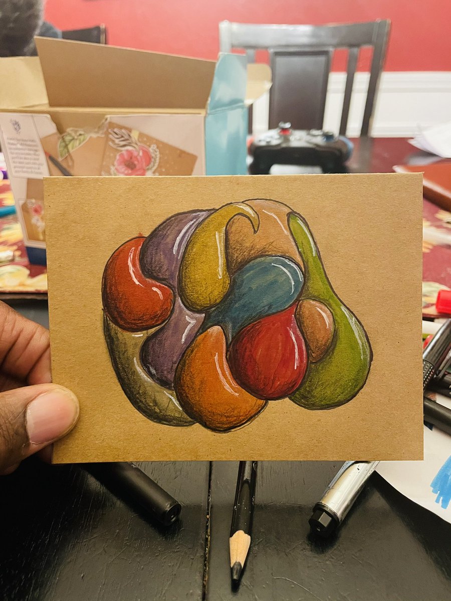 Just felt like drawing abstract!