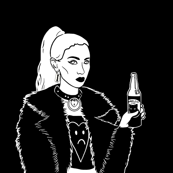 Excited to pull up a chair at the <a href="/sad_girls_bar/">Sad Girls Bar</a> and give our support to female artist <a href="/GlamBeckettArt/">Glam Beckett</a> #WomenSupportingWomen #NFTProjects #NFTWomen