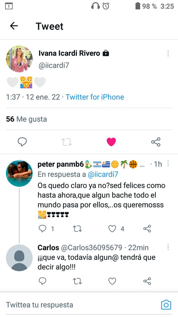 Littlesadic's tweet photo. Para los que no puedan verlo. 💗💗 #Hugana https://t.co/gfKIcOKzL8