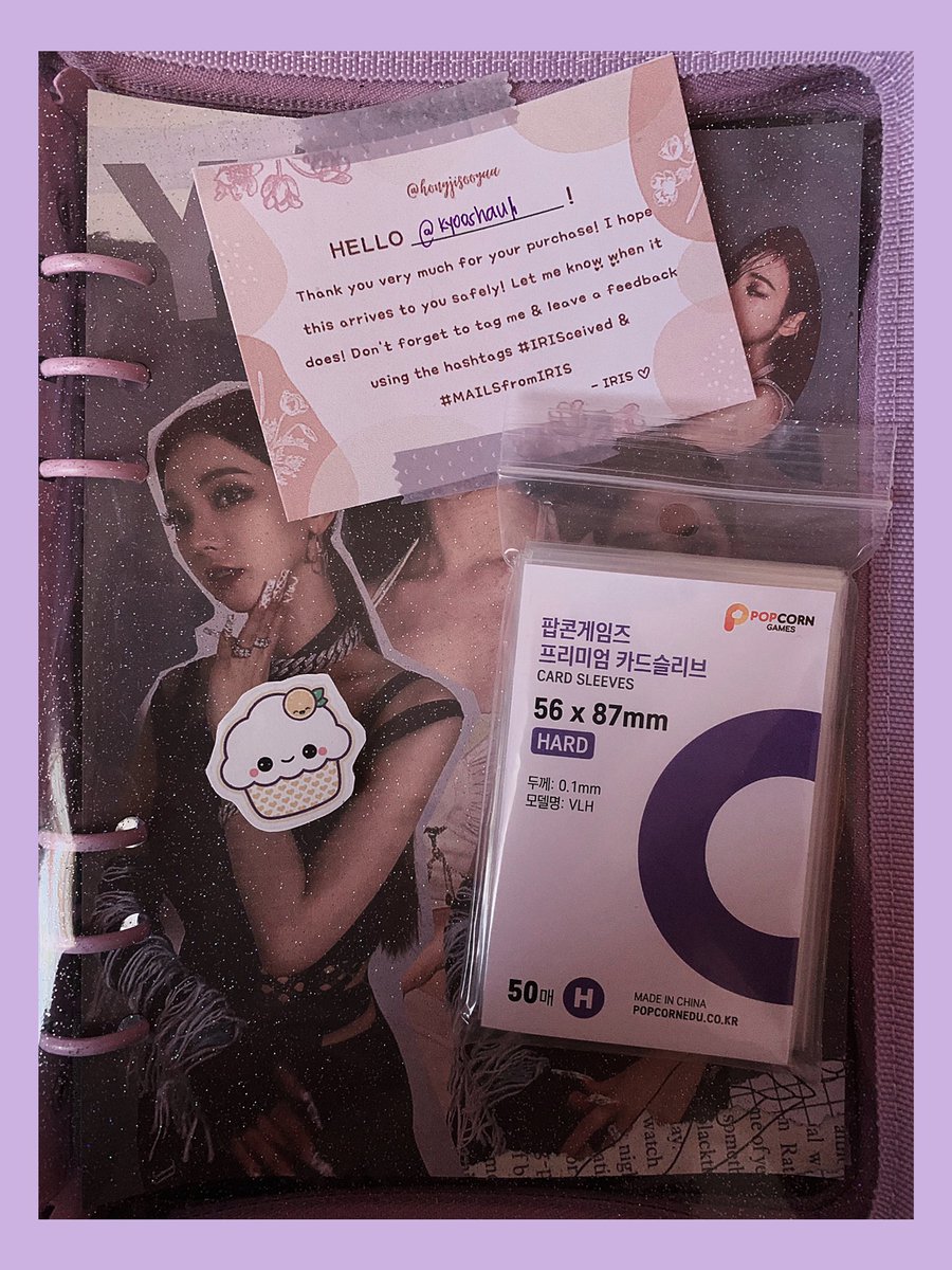 kyooshaul's tweet photo. ΛΛΒ°β’*ββ· #kyoobuys
hi, @hongjisooyaa ββ½β!
the pc sleeves arrived today. thank you so much for spending time to pack it safely. until the next transaction~ β‘
β #IRISceived β#MAILSfromIRIS https://t.co/pPfycmRPfN