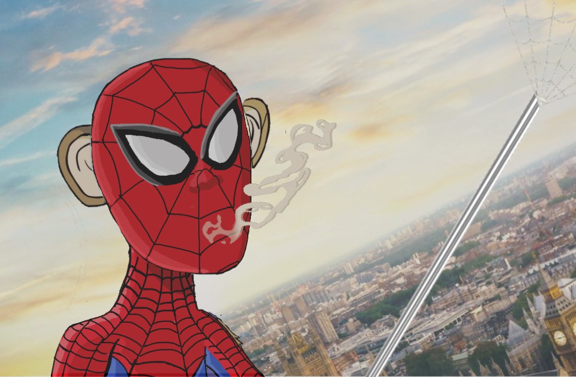 Duco_NFT's tweet photo. Will the stoned avengers save you from stonos. Arent even all the fanarts👀. But will they @AlecoNFT @LoveTheDonut @StonerApeClub https://t.co/Jjo4PuOrRH