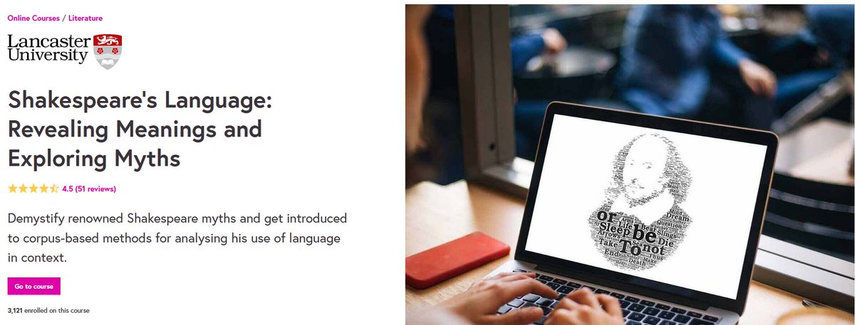 ShakespeareLang's tweet photo. Our #ShakeLangCourse has now been running on @FutureLearn for 6 months and we're so happy to see it has had over 3000 registrations! A good start to the new year... ☺️ https://t.co/1J8sCf9pFu https://t.co/JTVDmFRj7w