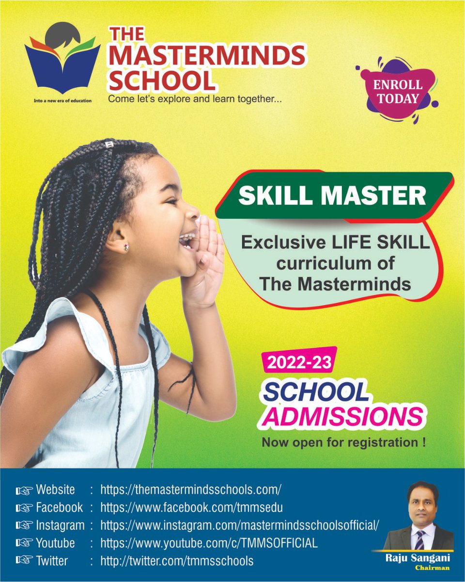 MLothkunta's tweet photo. Admissions are opened... 
Exclusive LIFE skills 
Master Writter
Speed Reader
Focus C 
Science adda
Maths drill....... https://t.co/TUA9fxc1ZR