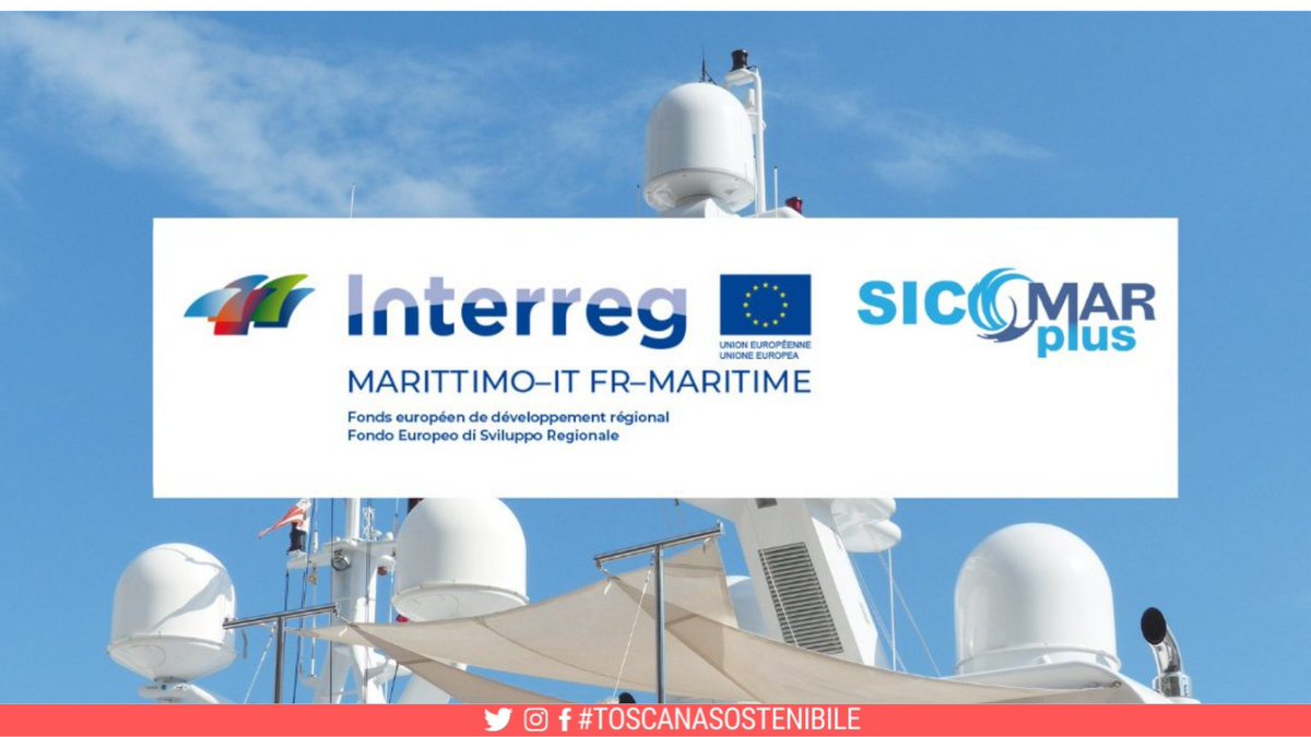 Sicurezza del Santuario dei cetacei, oggi l'evento finale del progetto #Sicomar. E' possibile seguirlo anche online.

SICOMAR Plus 

🛥 #Sicurezza della navigazione &amp; tutela del #mare  |  Sécurité maritime &amp; protection de la mer 

#toscanasostenibile #biodiversità #mediterraneo