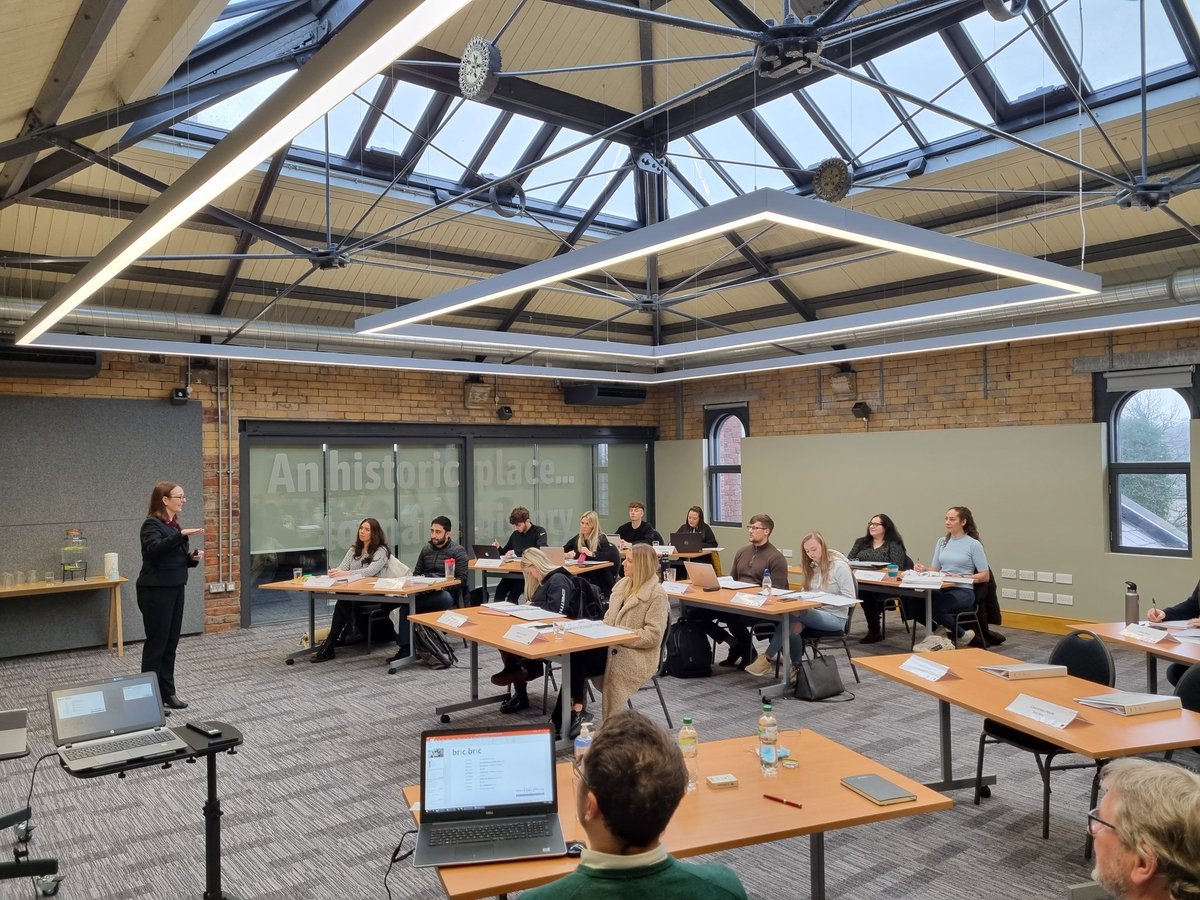 SafferCooperLtd's tweet photo. Fantastic presentation by Geraldine Fleming from #DriverTrett at #BricbyBric. 4 hours explaining the strengths and weaknesses of the JCT Form of construction contract. Crucial knowledge and understanding. Really insightful, clear and fun. (1 of 2) https://t.co/zeUw0U477c