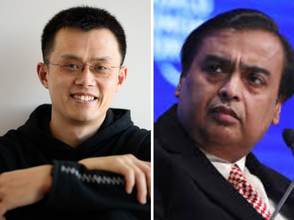.@Binance CEO #ChangpengZhao beats #MukeshAmbani to become Asia's richest person
 
businessinsider.in/business/news/…