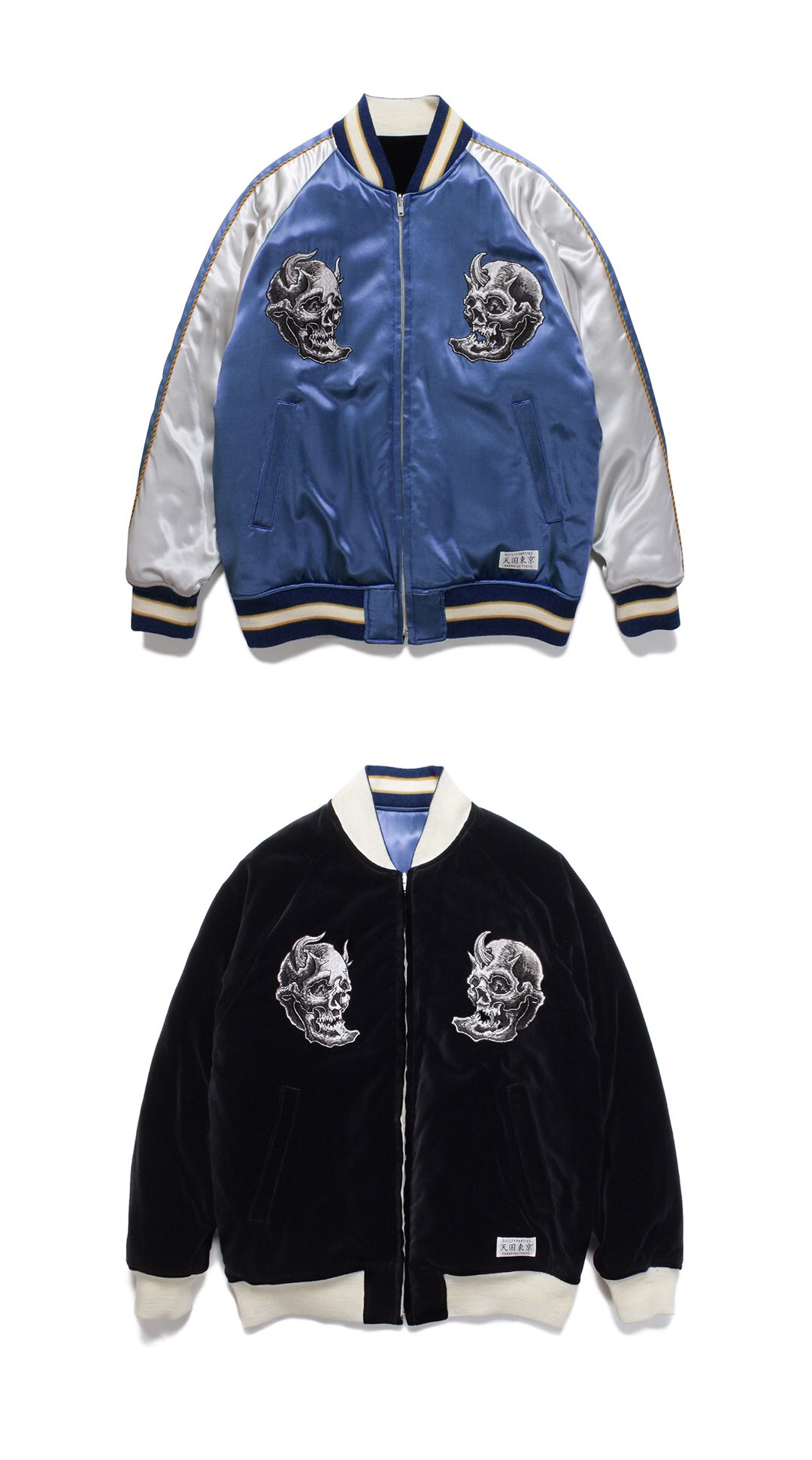 週末限定価格 新品未使用WACKO MARIA 56 TATTOO スカジャン 週末限定価格 新品未使用WACKO MARIA 56 TATTOO スカジャン