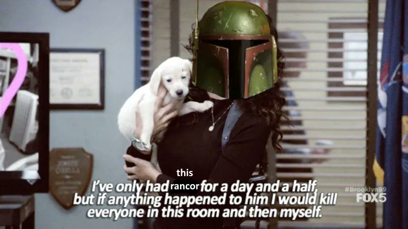 immediately drops everything to make this meme #BookofBobaFett