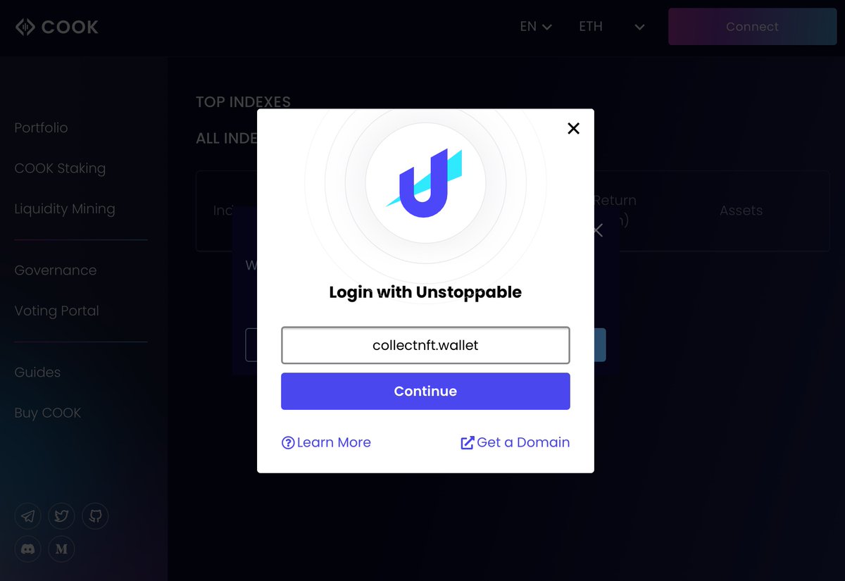 CollectnftO's tweet photo. 🌐Here’s one of several common  problems #web3   #nftdomains make easy  and  simple.
Imagine never needing to remember a password ever,ever,ever again! 🔥🚀 #unstoppableweb #cookfinance https://t.co/if5IXvn3aD