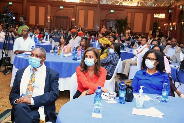 woreda10's tweet photo. The @DiasporaAgency &amp; @mfaethiopia have held a symposium on Pan-Africanism.
In a keynote speech, State Minister Ambassador @birtukanayano said changes in leadership in #Ethiopia have never changed Ethiopia's commitment and loyalty to African causes.
#NoMore https://t.co/oozrxoS8We