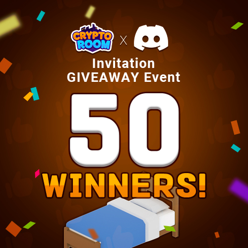 CryptoRoom_Info's tweet photo. 🎉🎉
Check out our first discord FREE GIVEAWAY event!
Official Link: https://t.co/8BsTvkLQiQ
🎈🎈
#CryptoRoom #P2E #P2EGaming #CryptoGaming
#P2EDiscord #CryptoDiscord https://t.co/CqIrqJbw6n