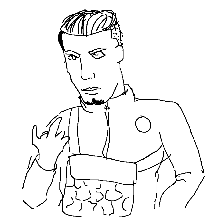 FerrizSanti's tweet photo. Si le das rt a este tweet te hago un retrato de tu foto de perfil en mi gran estilo artístico. https://t.co/QdfwQ6nmBh
