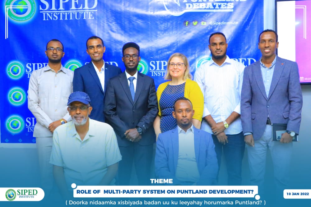 TIDES76's tweet photo. TIDES Program Manager and DHHR Program Officer moderated a high-level forum on the role of the "Multi-Party System on Puntland Development"The Event was attended by the Sweden Liberal party delegation.  
@SwedeninSomalia @SwedAmbSomalia @DiakoniaSomalia @SIPED https://t.co/7RmkAJzSnJ